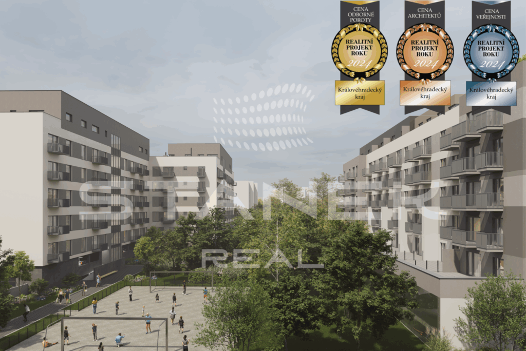 Rezidence Kristián – moderní developerský projekt s novými byty v Hradci Králové, prodej zajišťuje realitní kancelář STANEK REAL Brno