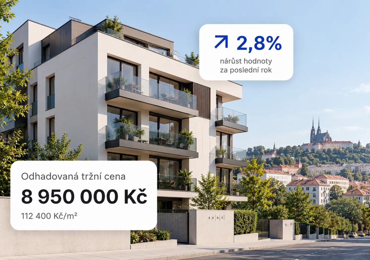 Odhad ceny bytu v Brně – realitní kancelář STANEK REAL